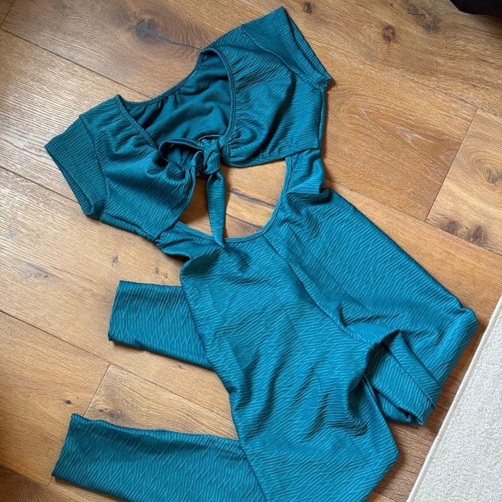 FITMAMA Apparel Blue Unitard